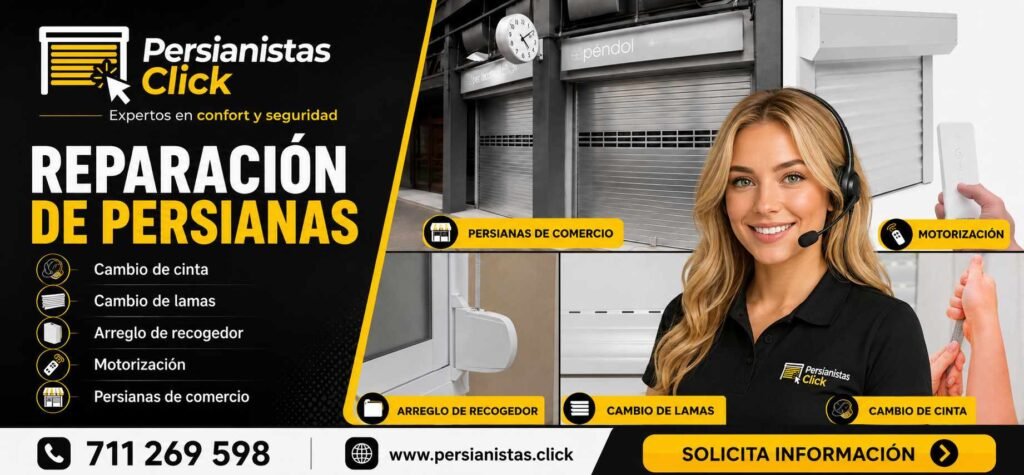Reparación de persianas 