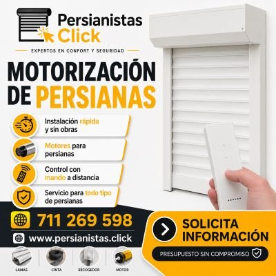 Persianas eléctricas Madrid