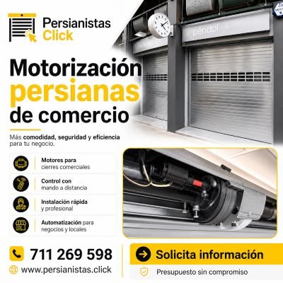 Motorización de persianas en Alicante