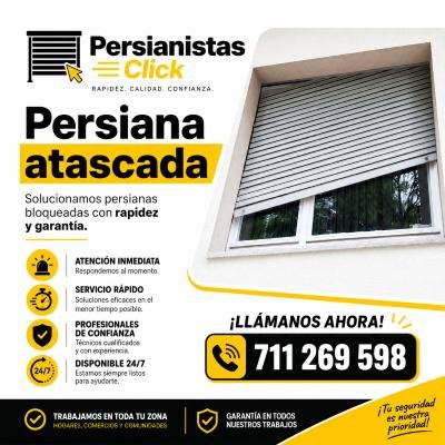 Reparar persianas atascadas en Granada